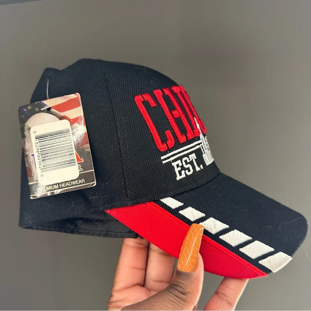Chicago Black and Red Cap SAME DAY SHIP 💨🛫📦🤗 - Picture 6 of 9